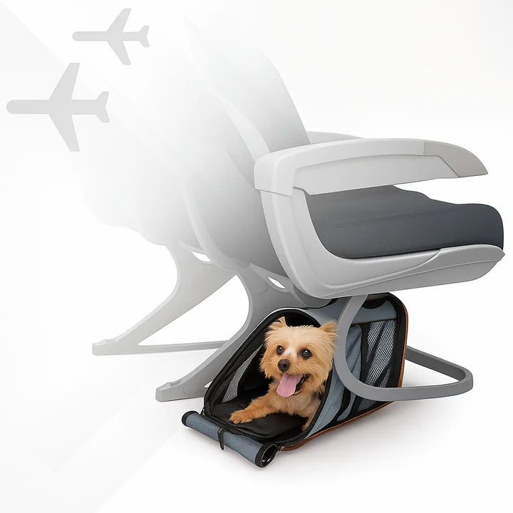 Mochila Vaquera Ultraligera de Ibiyaya (Hasta 5 kg): Aprobado por Aerolíneas para perros y gatos ✈️