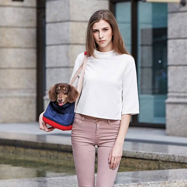 Bolso para Teckels Ligero y Transpirable (Hasta 9 kg)