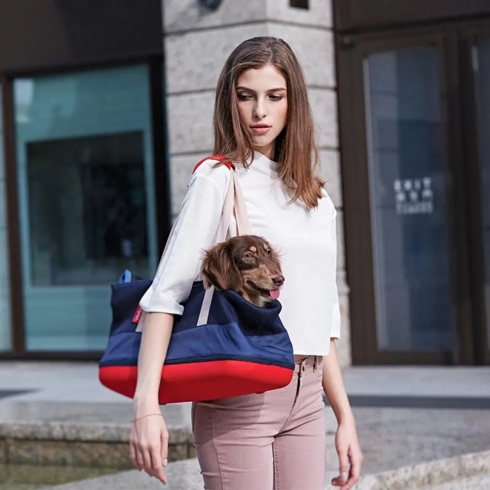 Bolso para Teckels Ligero y Transpirable (Hasta 9 kg)