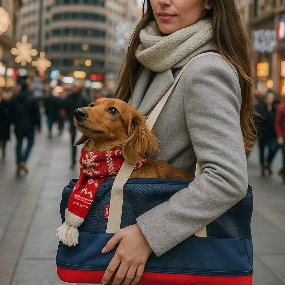 Bolso para Teckels Ligero y Transpirable (Hasta 9 kg)