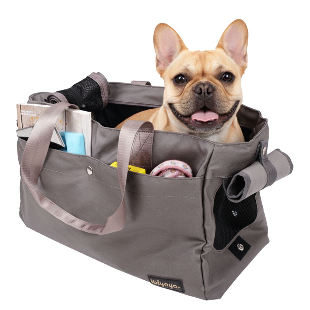 bolso de lona repelente al agua para perro pequeño