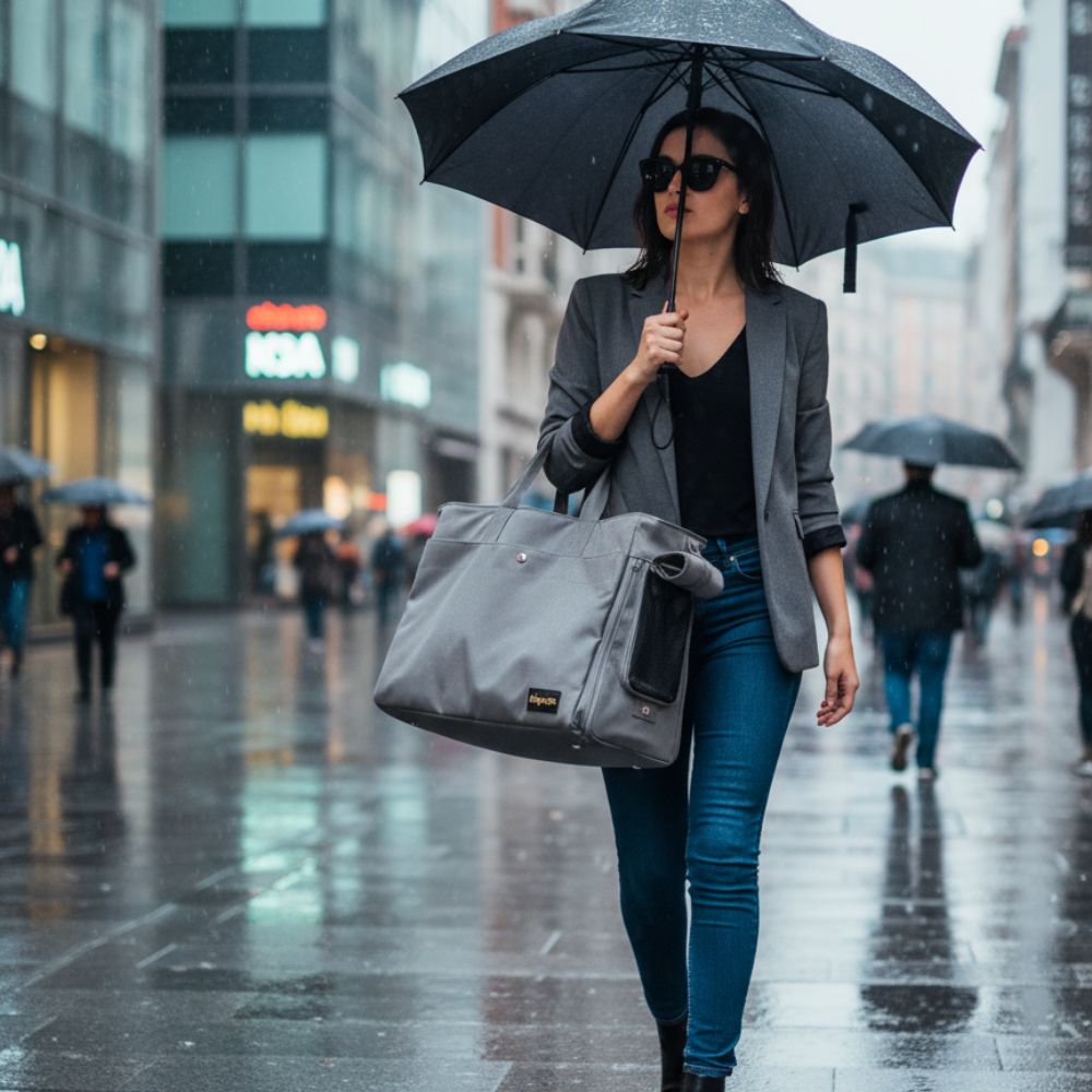 bolso de lona repelente al agua para perro pequeño