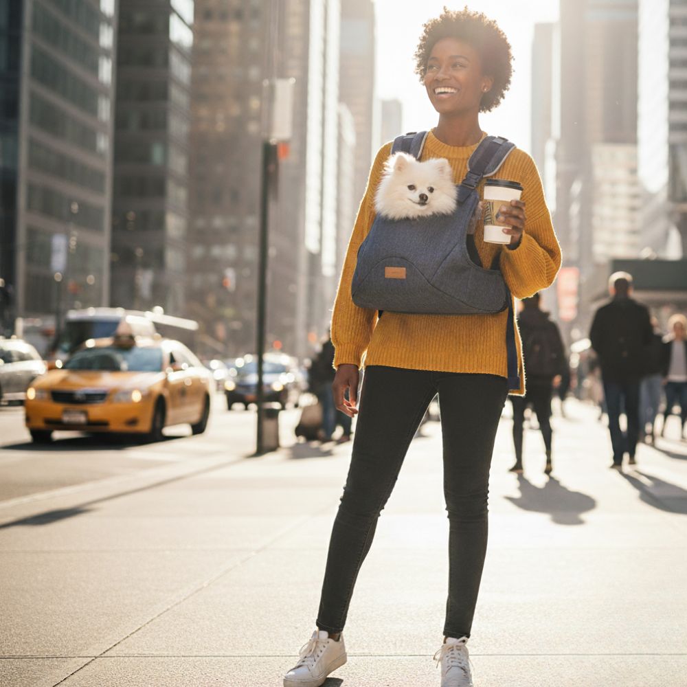 mochila hug pack ibiyaya para perros hasta 4 kg