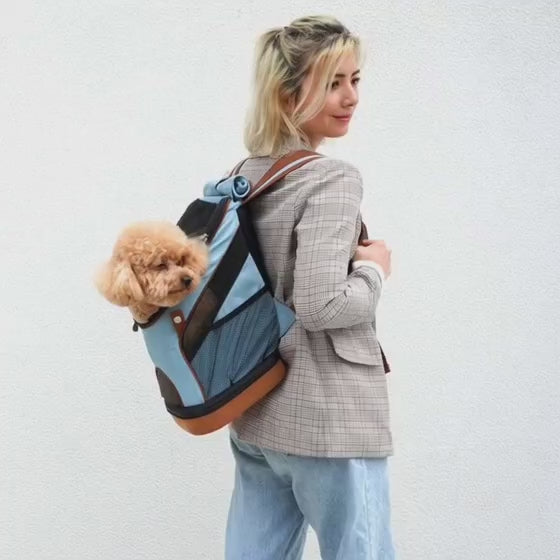 Mochila Vaquera Ultraligera de Ibiyaya (Hasta 5 kg): Aprobado por Aerolíneas para perros y gatos